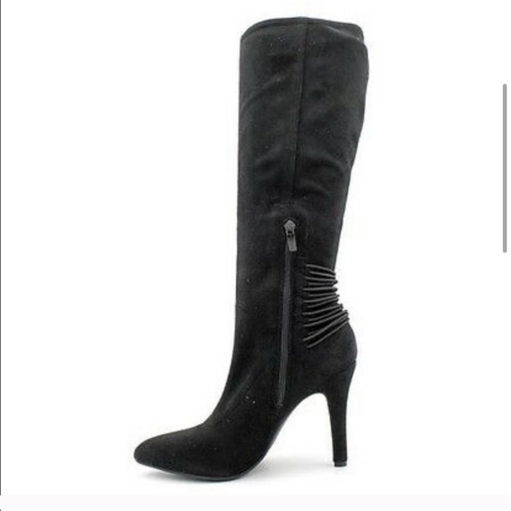 BCBGeneration Faux Suede High Stiletto Boots